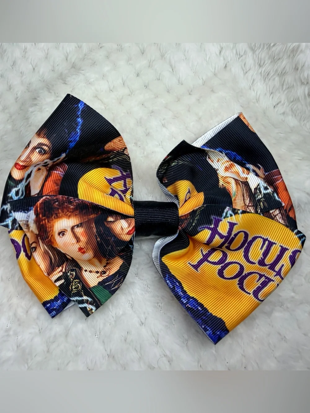 Large Hocus Pocus Hair Bow set